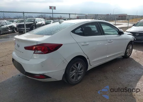 2019 Hyundai Elantra Sel z USA, uszkodzony, nr VIN 5NPD84LF2KH488584